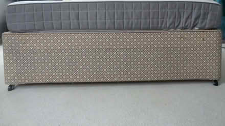 Photo of free Double bed 2 part divan base, full width storage compartment (Berkhamsted HP4) #3