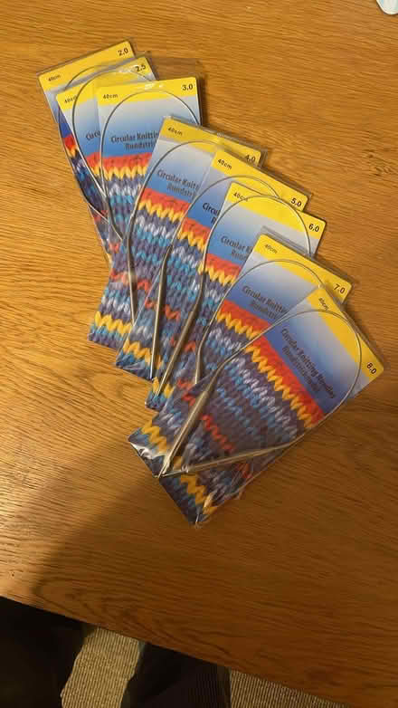 Photo of free Set of circular knitting needles (New Malden KT3) #1