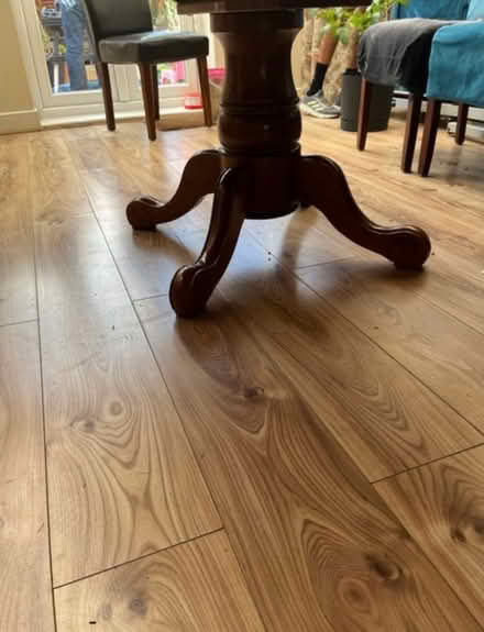 Photo of free Round wooden table (Slough SL1) #4