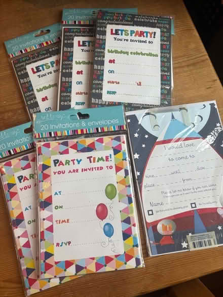 Photo of free 6 Packs of party invitations (Hirael LL57) #1