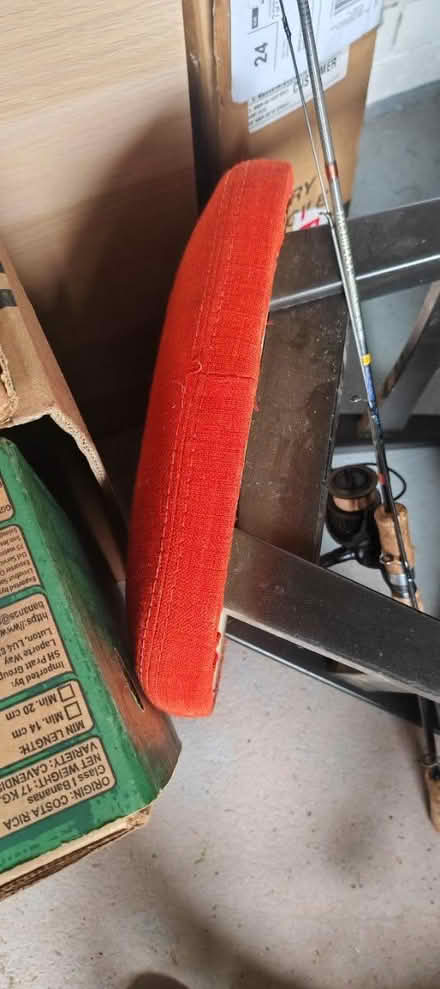 Photo of free Red Chair and Footrest (Sunniside NE16) #2