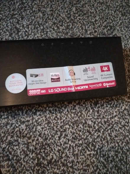 Photo of free Sound bar (Gwersyllt LL11) #2