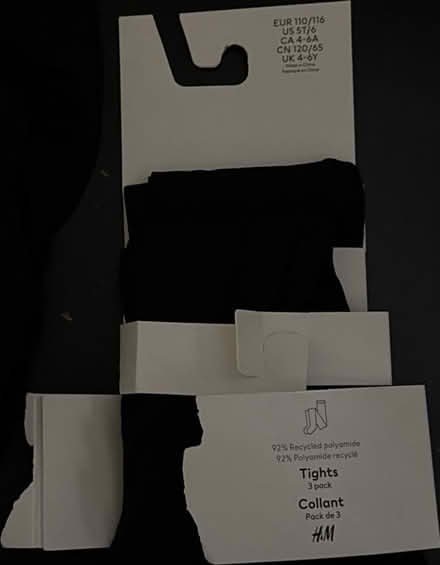 Photo of free 3 Pack Black Tights for Girla (Clason Point Bronx NY) #1