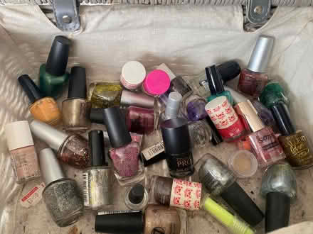 Photo of free 30 nail varnishes and glitter (Woodseats S8) #1
