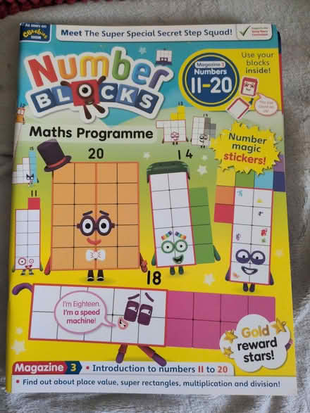 Photo of free Number Blocks Maths Programme magazine set (Maidstone ME15) #4