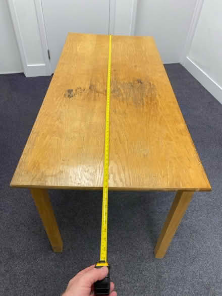 Photo of free Solid wood desk / table (Dorking Town Centre RH4) #1