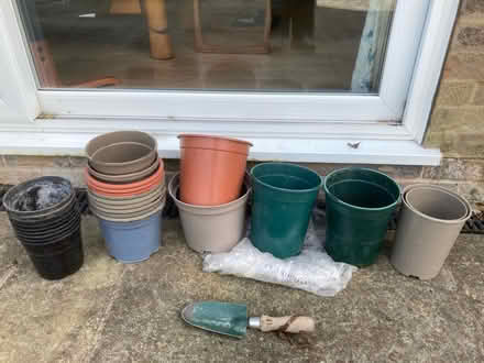 Photo of free Plant pots (Worlds End Burgess Hill) #2
