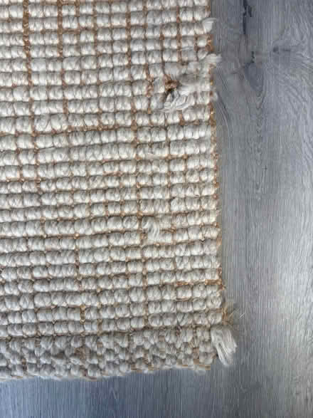 Photo of free Cream rug (High st and brookdale ave.) #2