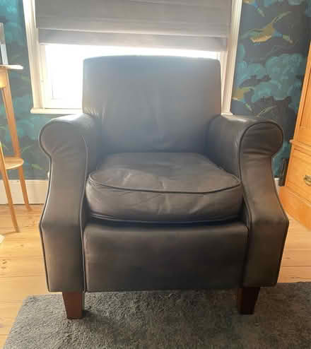 Photo of free Lovely Leather Armchair (Muswell Hill, London N10) #1