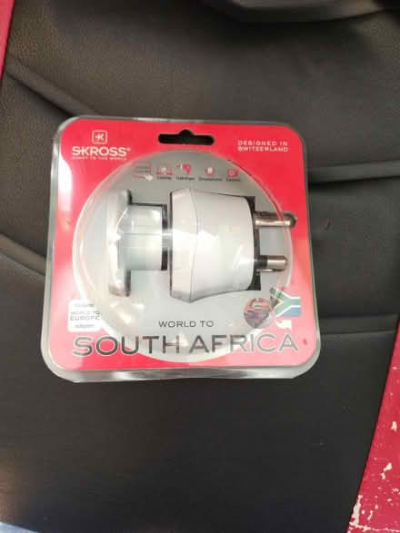 Photo of free South Africa travel adapter plug (Halstead) #1