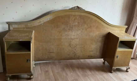 Photo of free Bed headboard and side cabinets (Willesden Green NW2) #1