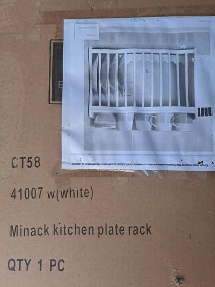 Photo of free Minack White Kitchen Plate Rack NEW (Bohemia TN37) #2