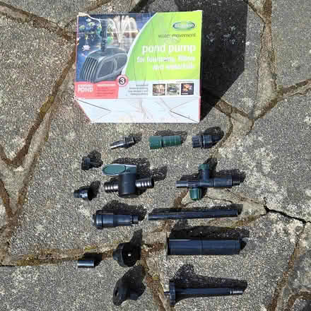 Photo of free Garden pond fountain spray heads etc (Elmstead BR7) #1