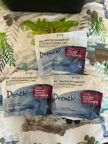 Photo of free No water shampoo caps (Stone Cross BN24) #1