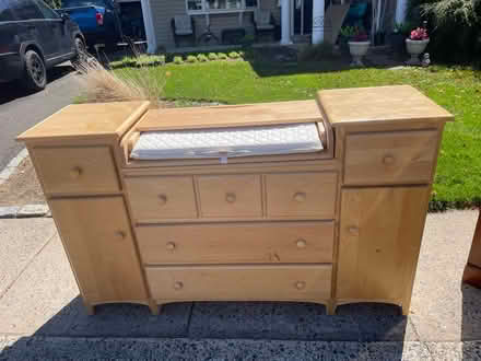 Photo of free Change table with built-in dresser (Fairless hills) #1