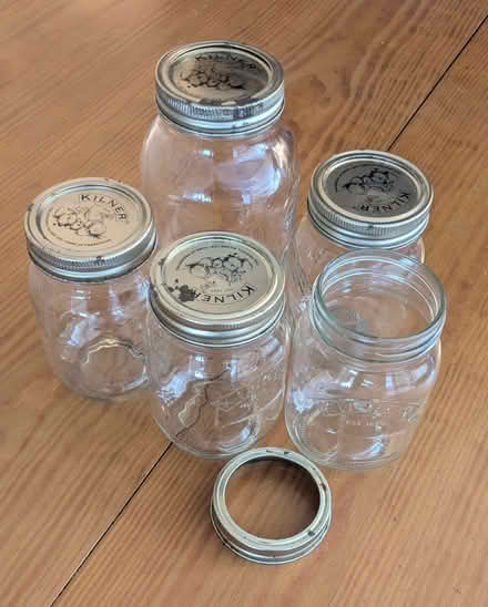 Photo of free Kilner preserving jars (5) (West Malling ME19) #1