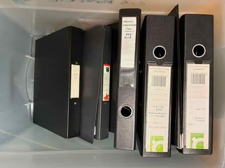 Photo of free Black A4 files (Kimpton Hertfordshire SG4) #2