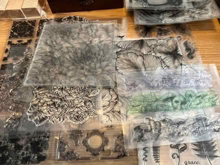 Photo of free New & used acrylic stamps + others (New Eltham SE9) #4