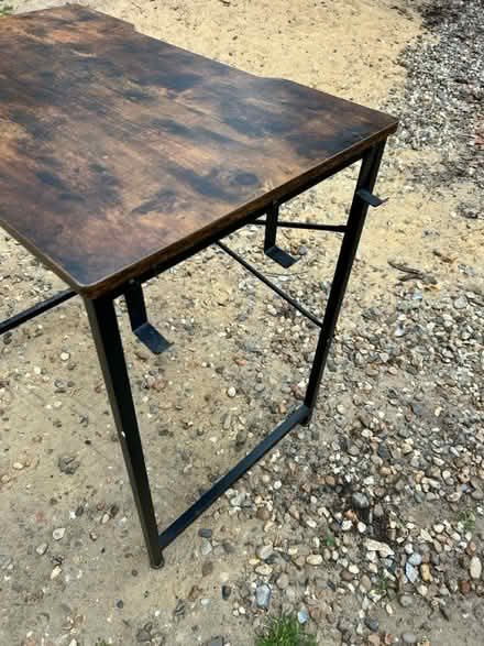 Photo of free Wood/metal desk (NR14) #1