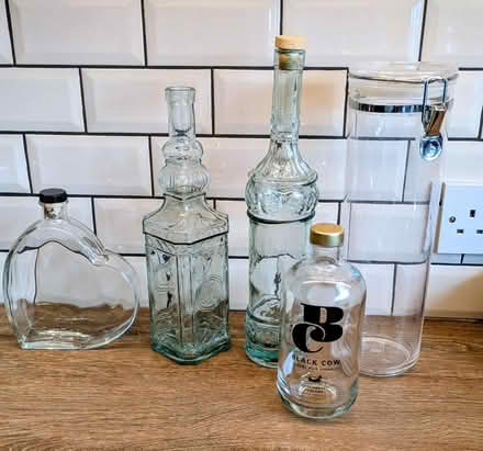 Photo of free Decorative glass bottles (Shepshed LE12) #1
