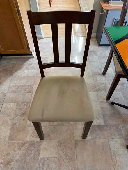 Photo of free 4 wood dining chairs (The Grande in Colts Neck) #1