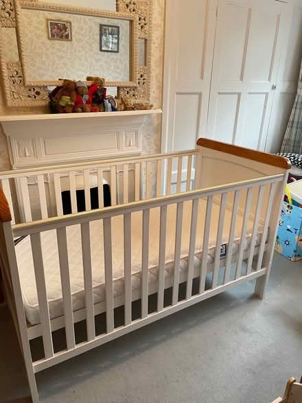 Photo of free Full-sized wooden cot (S11 Ecclesall) #1