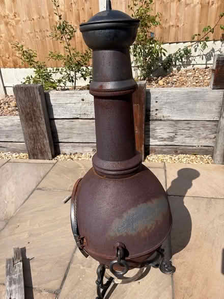 Photo of free cast iron Chiminea (Tickhill DN11) #2