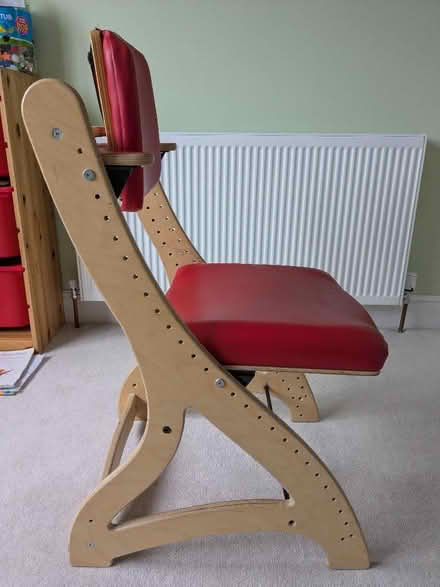 Photo of free Red study chair (Sands End SW6) #1