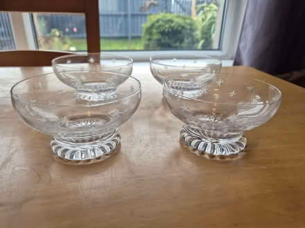 Photo of free Glass dessert dishes (Bathgate EH54) #1