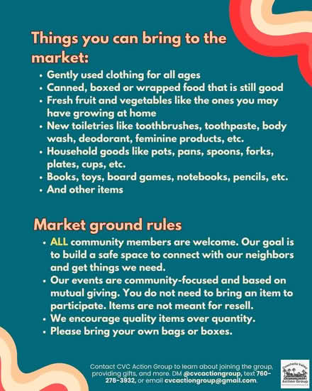 Photo of free 5/2 Really, Really Free Market (Downtown Indio) #2