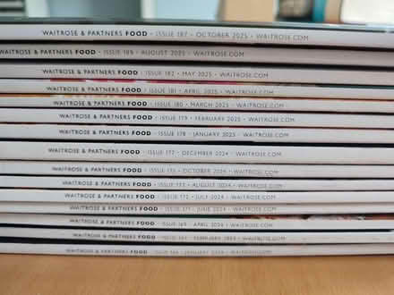 Photo of free Collection of Waitrose Food Magazines (Earlsdon CV5) #2