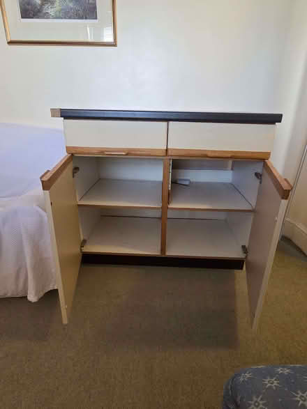 Photo of free Old kitchen bench and cupboard - suitable for shed/garage or (Fleetville AL1) #2