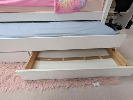 Photo of free Kids trundle bed and mattress (Sands End SW6) #2