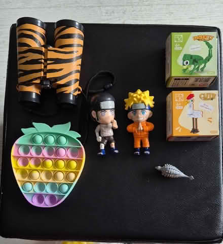 Photo of free Kids Toy Bundle: Binoculars, Pop-It, Naruto Figures & Dino T (South Norwood SE25) #3