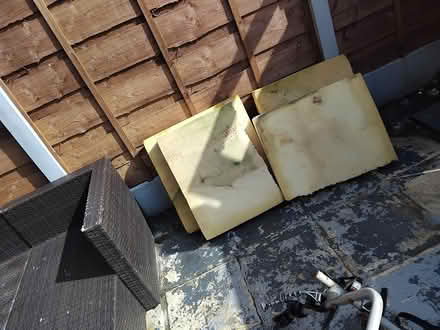 Photo of free Outdoor sofa n stool (Audenshaw M34) #2