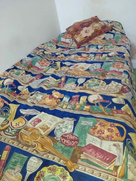 Photo of free Lined bedspread/ door curtain (Glasgow Linthouse G51) #1