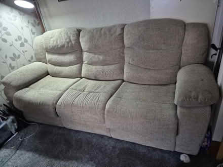 Photo of free Reclining sofa (PO6 Drayton) #1