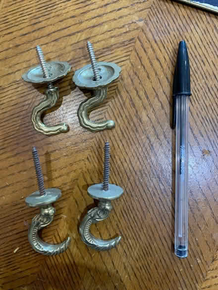 Photo of free Tie back wall hooks (Newbury, Berkshire RG14) #1