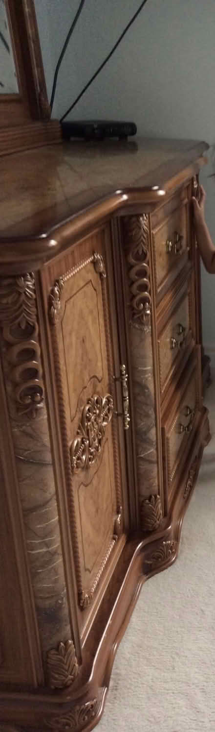 Photo of free Dresser with mirror (Milton) #1