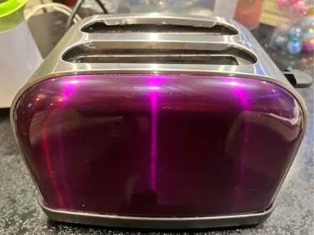 Photo of free Purple 2 slice toaster (Ballymiscaw BT4) #1