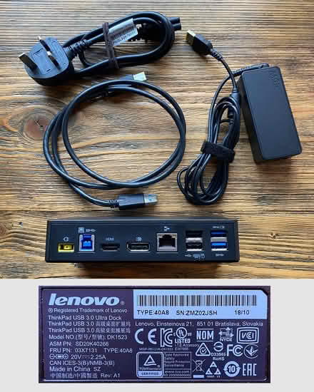 Photo of free Dual monitor with arm and switch (E17) #3