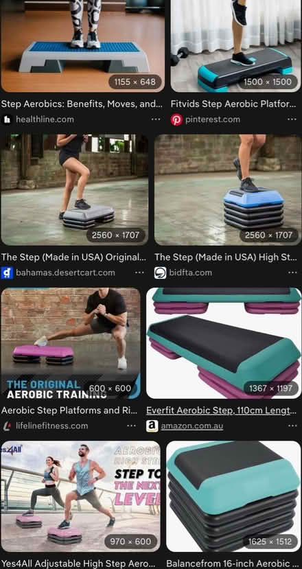 Photo of Aerobic step (Maple Leaf) #1