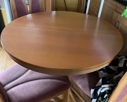 Photo of free Round table and three chairs (Ct12 6dp) #1