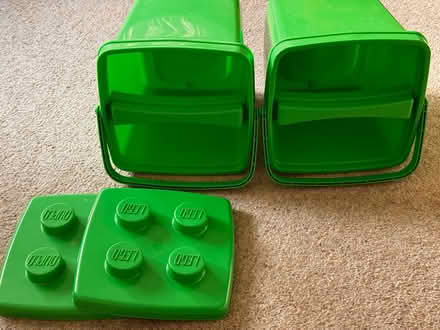Photo of free 2 Lego Duplo boxes (empty) (Bracknell RG42) #1