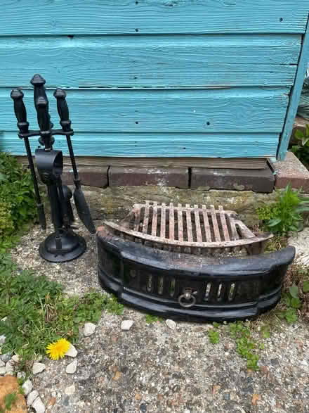 Photo of free Fire grate grid fire guard and utensils set. (Farlington PO6) #2