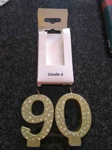 Photo of free Birthday candles, 90 yes old, never used (Millhouses S7) #1