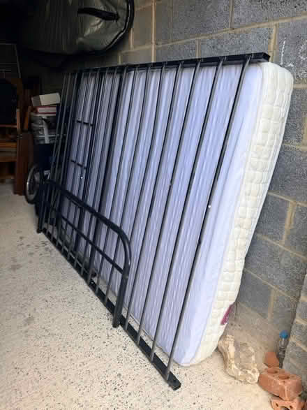 Photo of free Double bed with mattress (Chippenham SN15) #1