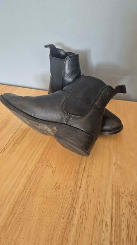 Photo of free Leather Chelsea Boots. Size 3.5 (Ardleigh Green RM11) #2