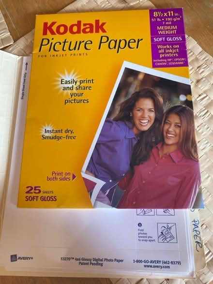 Photo of free Kodak & Avery Photo Paper (Midtown Palo Alto) #1