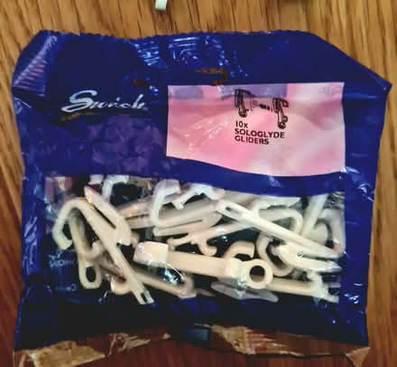 Photo of free Curtain gliders - large curved 130+ (PO19) #2